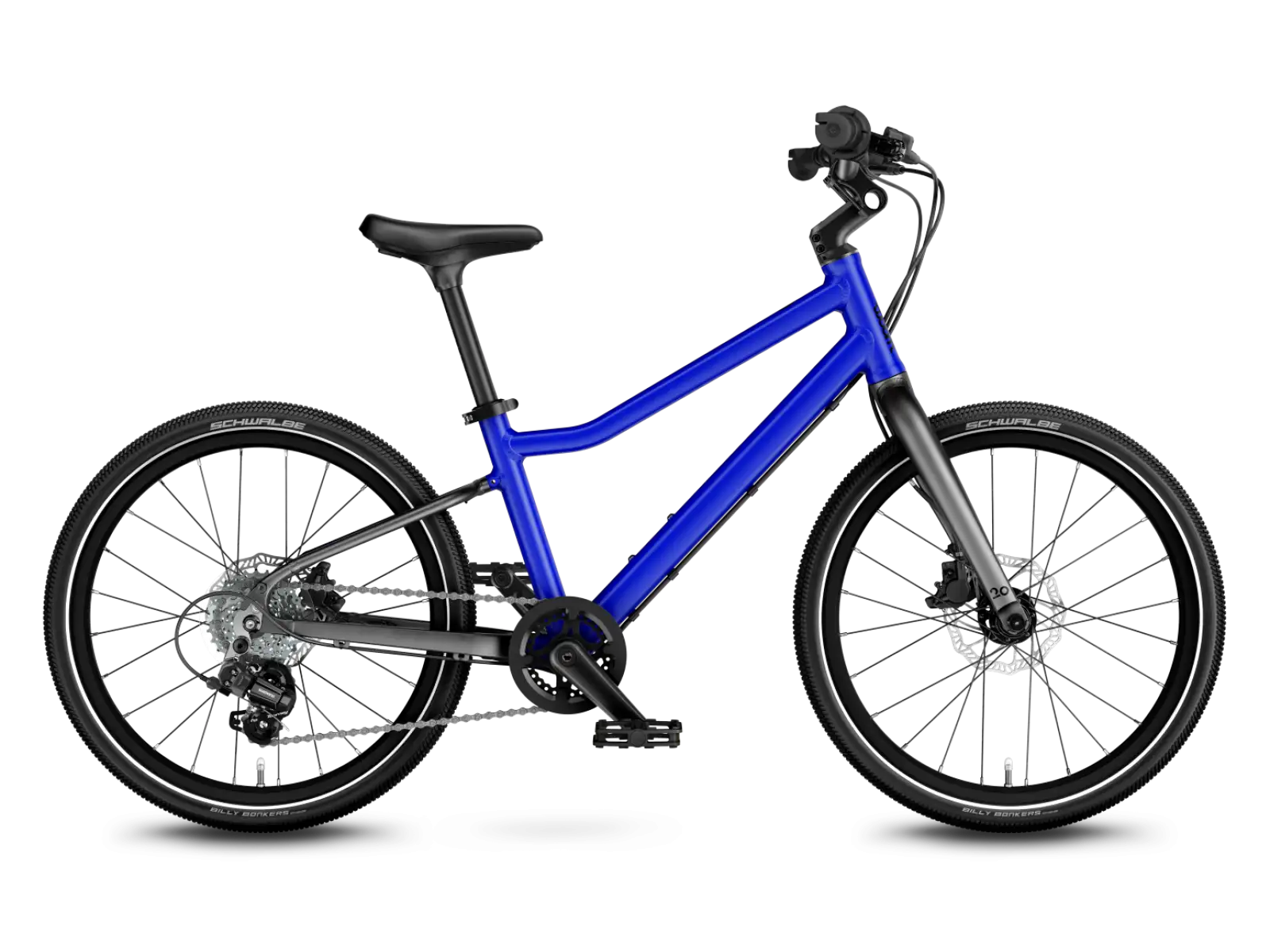 Woom 4 Explore 20 Magnetic Blue Kinderfahrrad