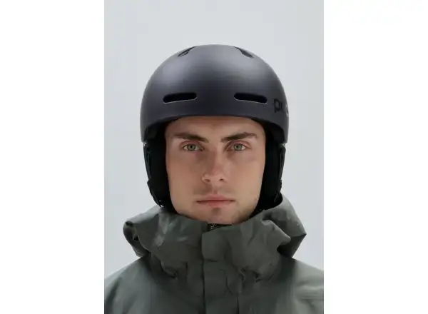 POC Fornix MIPS POW JJ Skihelm Uranium Black