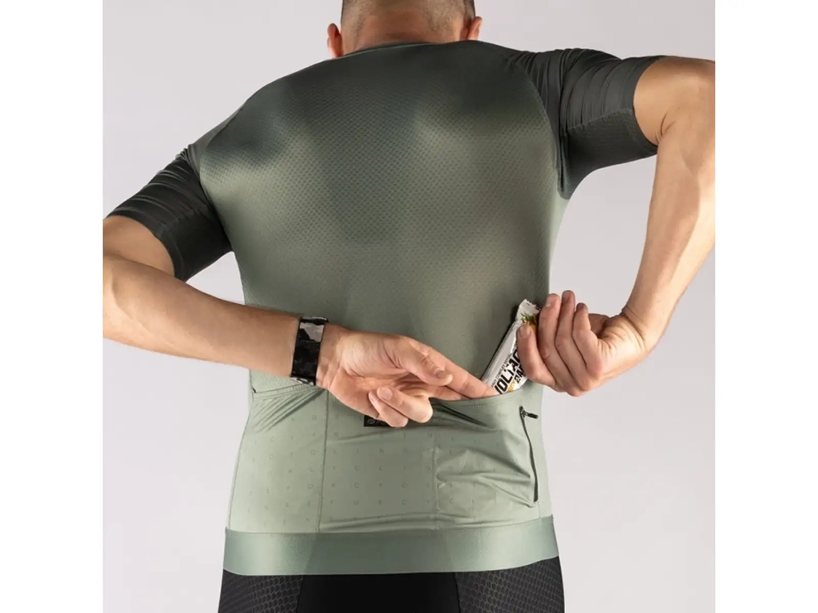 Force Script Herren-Trikot Kurzarm grün