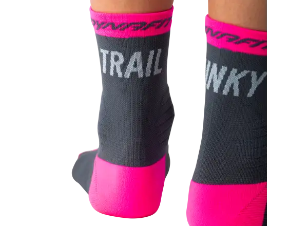 Dynafit Trail Mid Laufsocken Cinder/Smoke Blue