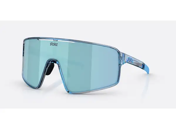 Bliz P001s Sonnenbrille Transparent Blue/Smoke Ice Blue Multi