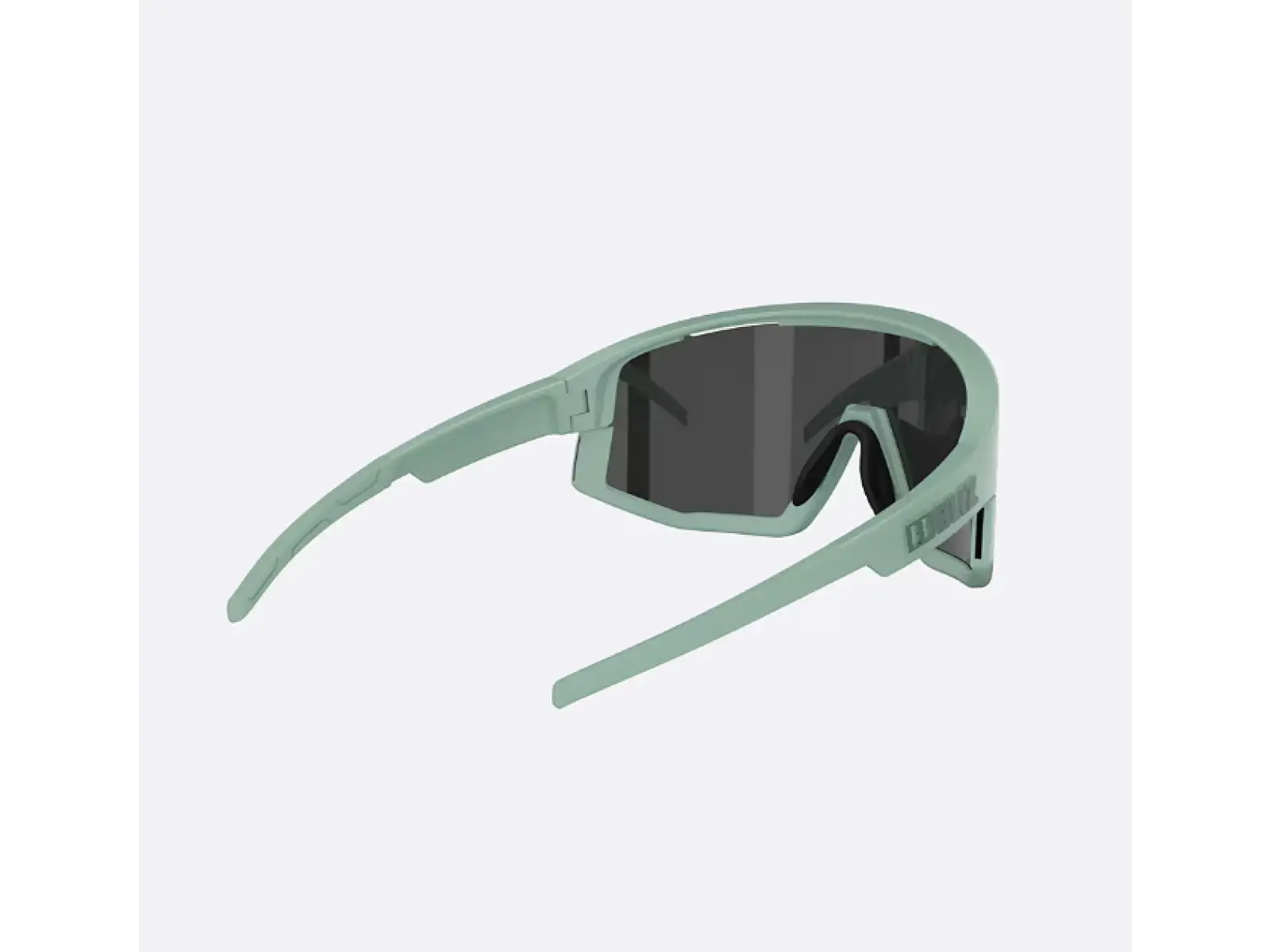 Bliz Fusion Sonnenbrille – Matt Grün mit Smoke Silver Look
