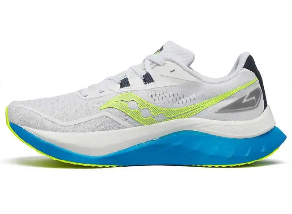 Saucony Endorphin Speed 4 Herrenschuhe Weiß/Viziblau