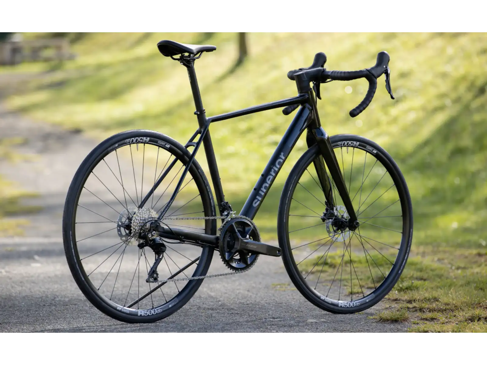 Superior X-Road 6.5 GF Straßenfahrrad mattes schwarz Stealth.