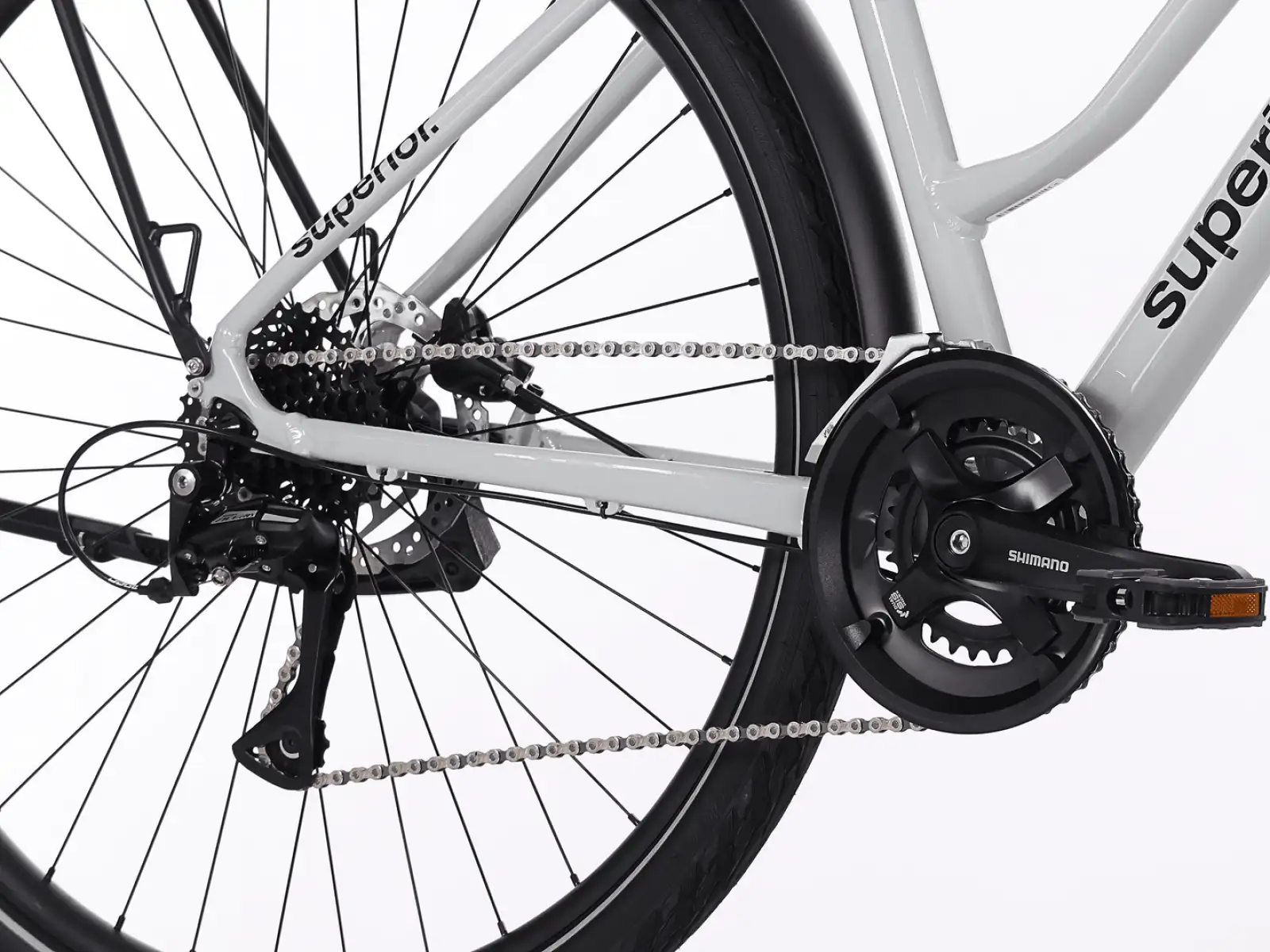 Superior Blox 6.2 T MS Stadtfahrrad Gloss Grey