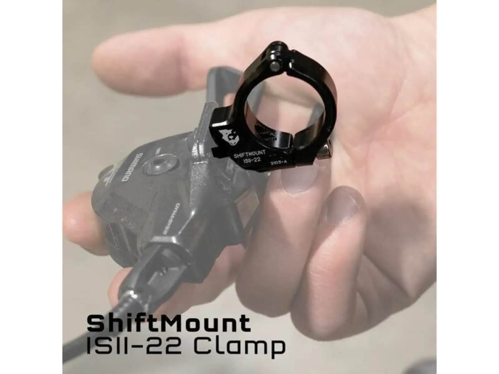 Wolf Tooth Adapter Shiftmount 22,2 mm für I-Spec II