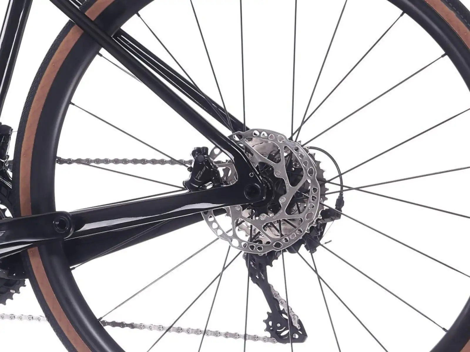 Rock Machine Lukk CR 80 Gravelrad Gloss Metallic Black