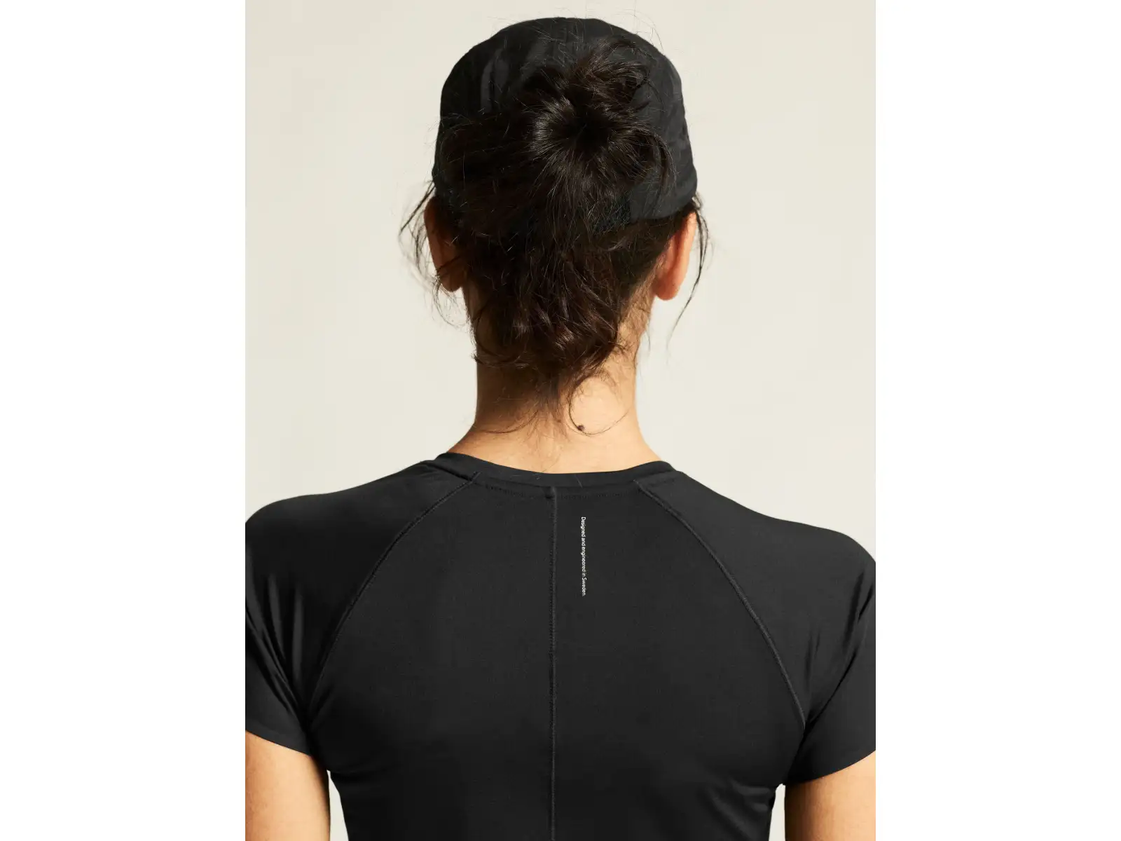 Craft Hypervent Cropped Damen T-Shirt schwarz