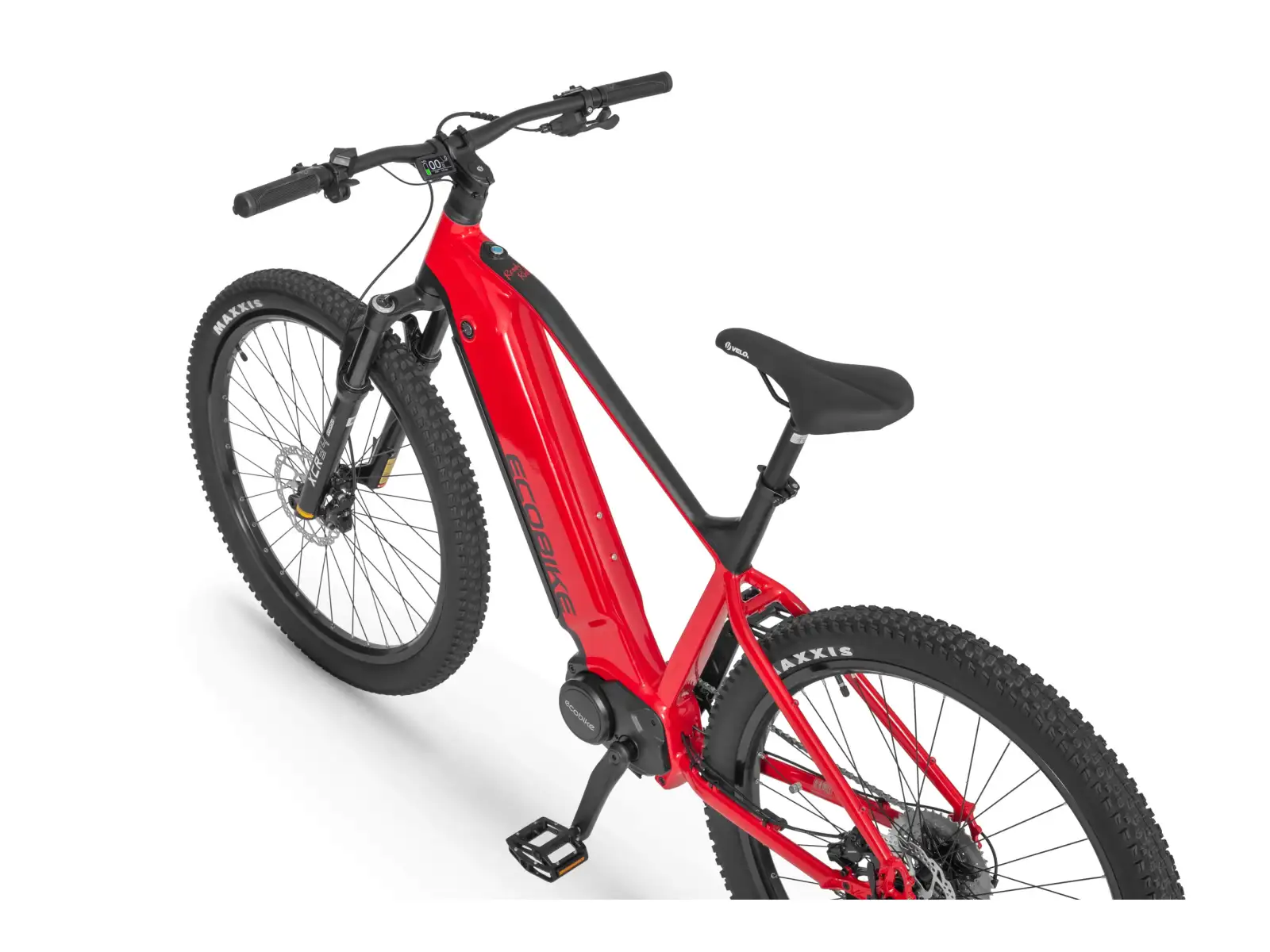 Ecobike RX 500 720 Wh schwarz rotes elektrisches Mountainbike