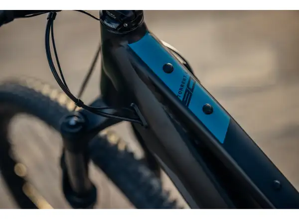 Rock Machine Torrent E90-29 Easy Entry Mountain-E-Bike Petrol MUSTER