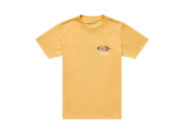 Troy Lee Designs Feathers Kinder T-Shirt mit kurzen Ärmeln Bleached Melon