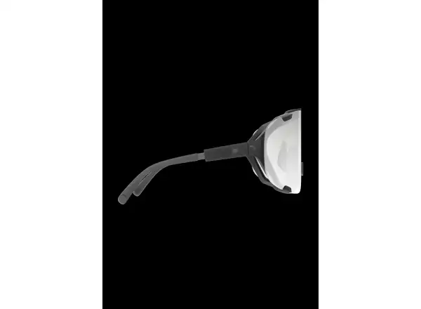 POC Devour WF Photochromic Sonnenbrille Translucent Black/Clarity Photochromic/Changeable Grey