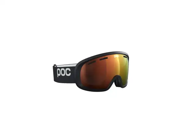 POC Fovea Mid WF Skibrille Uranium Black/Partly Sunny Orange