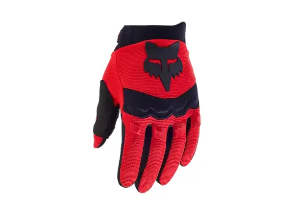 Fox Dirtpaw Youth Kinderhandschuhe Fluorescent Red