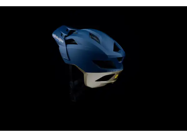 Troy Lee Designs Flowline SE MIPS Helm Radian Navy/Titanium