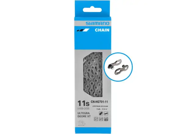 Shimano CN-HG701 11-fach Kette 126 Glieder mit Kettenschloss