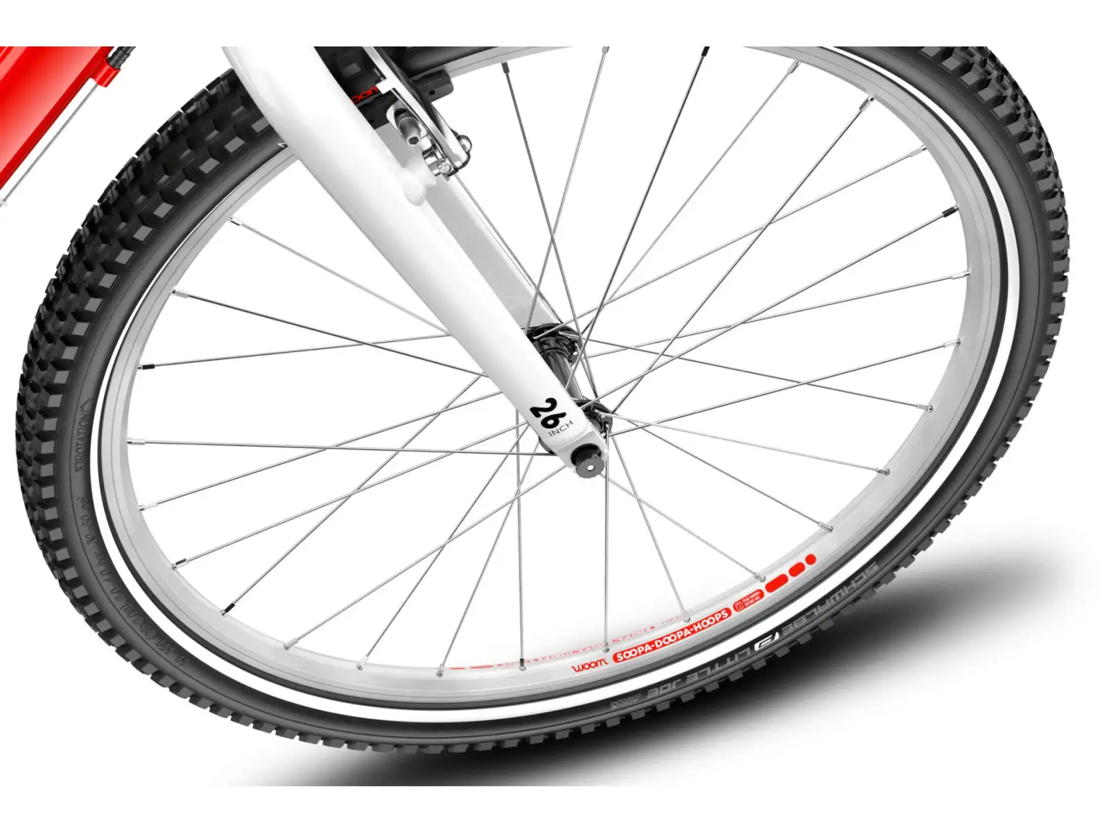 Woom 6 Rot 26 Kinderfahrrad