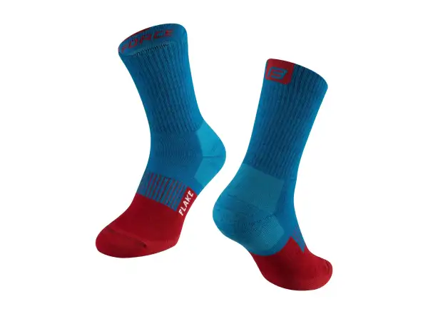 Force Flake Winter Socks Blau/Rot