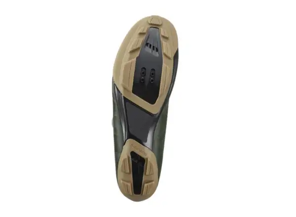 Shimano SH-RX600 Wide Herren Gravel-Schuhe Olive