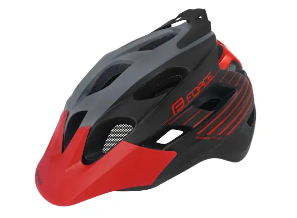 Force Raptor MTB Helm schwarz/rot