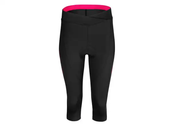 Etape Sara 2.0 Damen 3/4 Hosen mit Einsatz – Schwarz/Pink