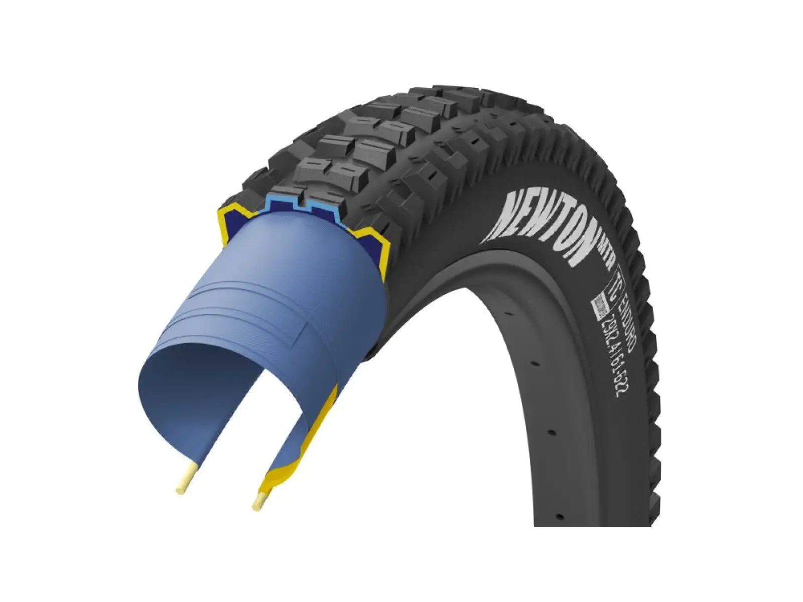 Goodyear Newton MTR Enduro Tubeless Komplett 27,5x2,60" MTB Reifen Kevlar