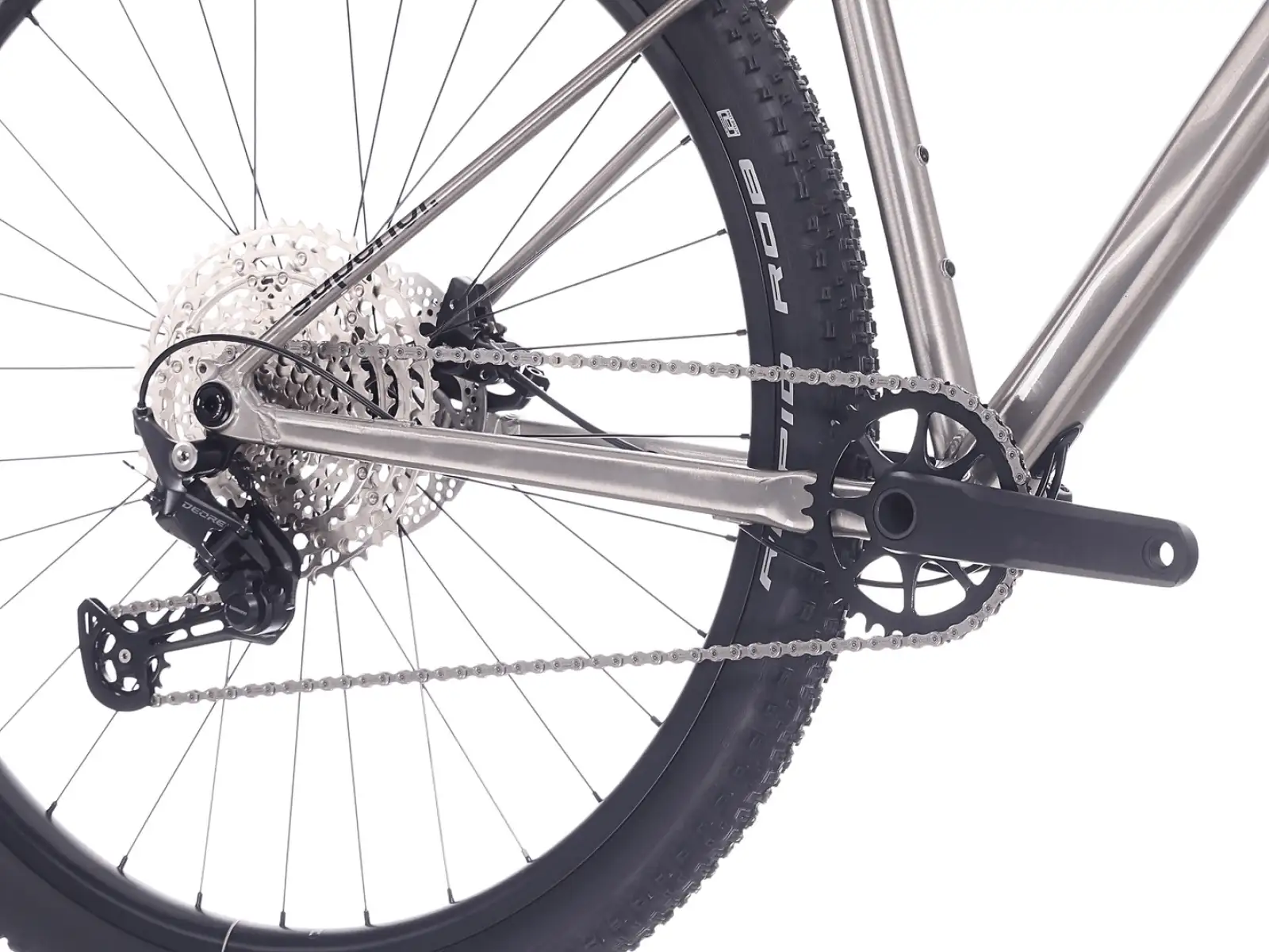 Superior XP 6.1 Mountainbike Gloss Brush Alu/Black