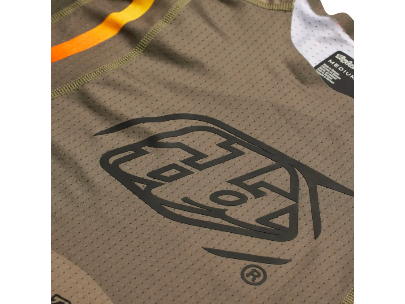 Troy Lee Designs Sprint Ultra Herren Langarmtrikot Pinned Olive