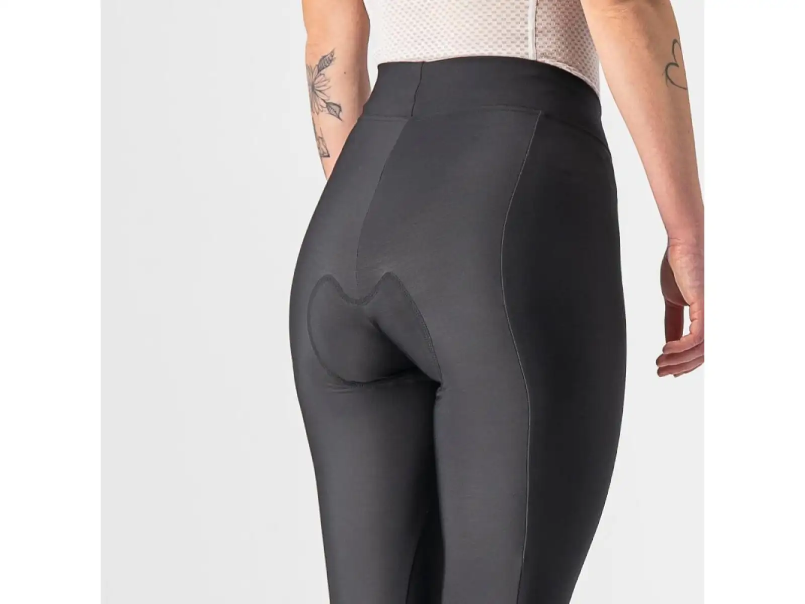 Castelli Velocissima Thermal Damen-Tights schwarz/schwarz Reflex