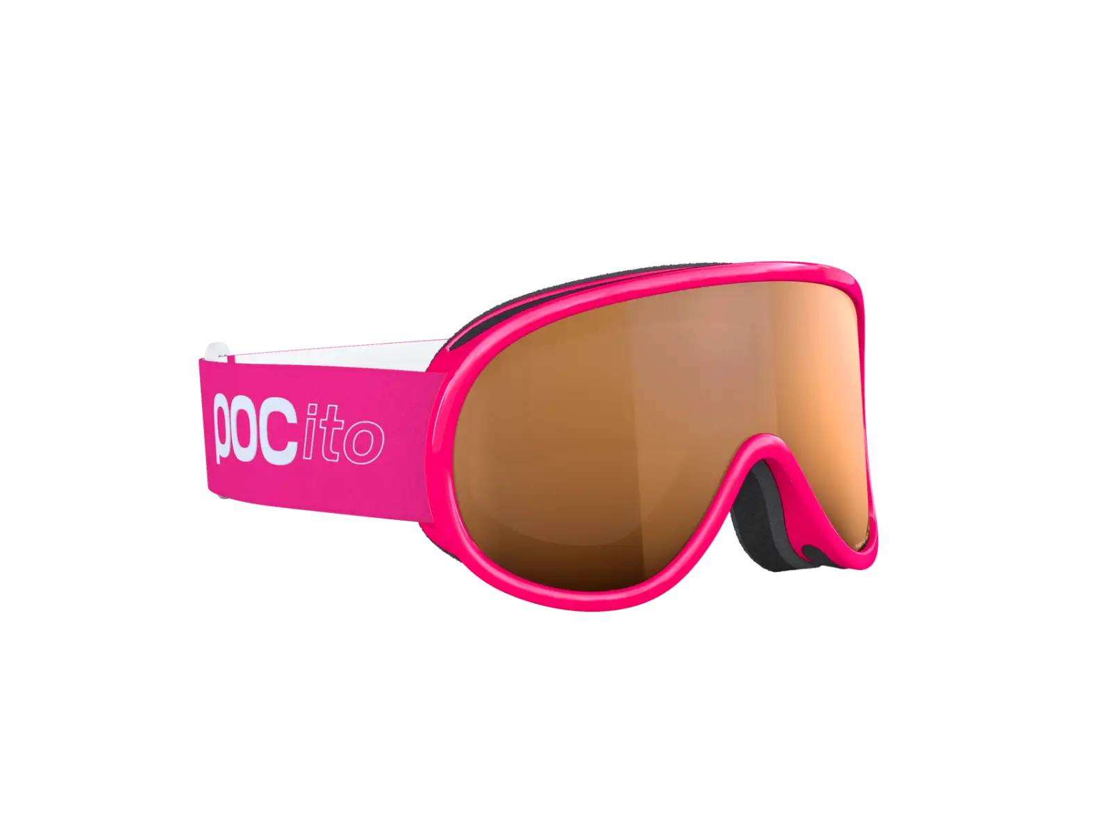 Skibrille POC POCito Retina Kinder Fluorescent Pink/Orange