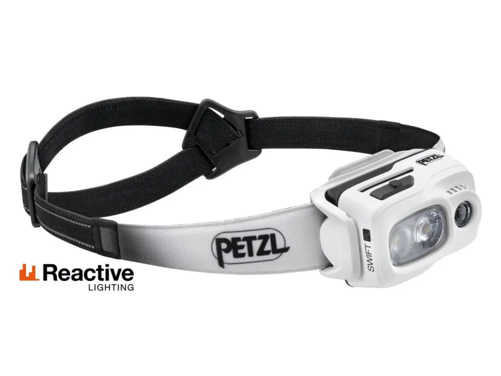 Petzl Swift RL 2023 wiederaufladbare Stirnlampe White