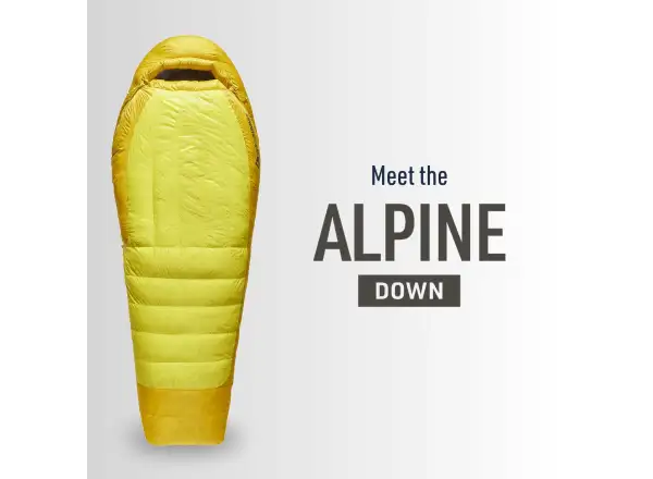 Sea To Summit Alpine Down Regular Schlafsack -29C Blazing Yellow