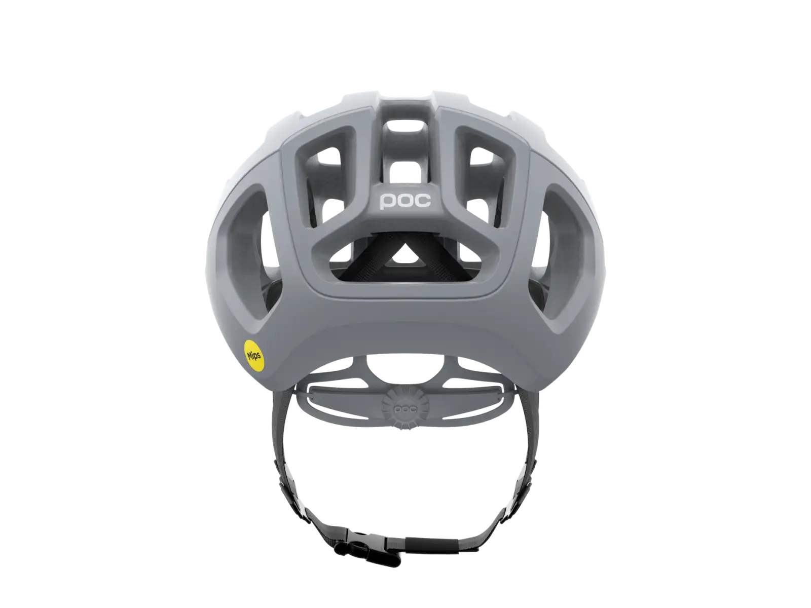 POC Ventral Air MIPS Straßenhelm Granite Grey Matt