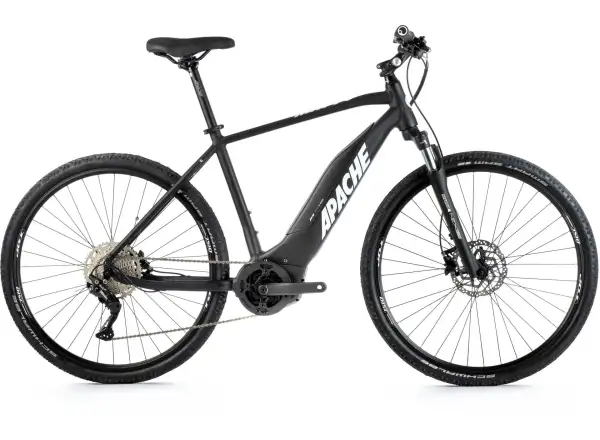 Apache Matto E-Crossbike (Bosch Performance 500 Wh) Schwarz