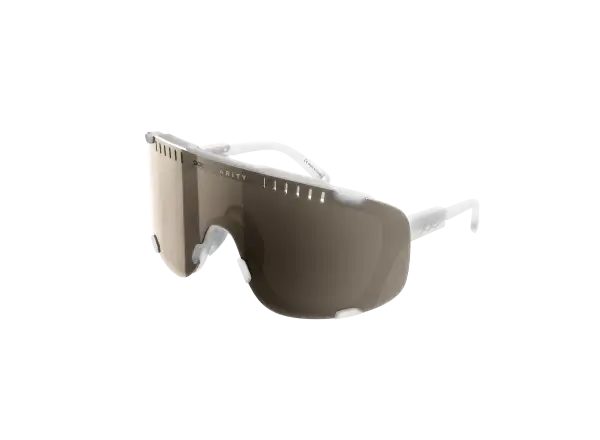POC Devour Brille Transparent Crystal/Clarity Trail/Partly Sunny Silver