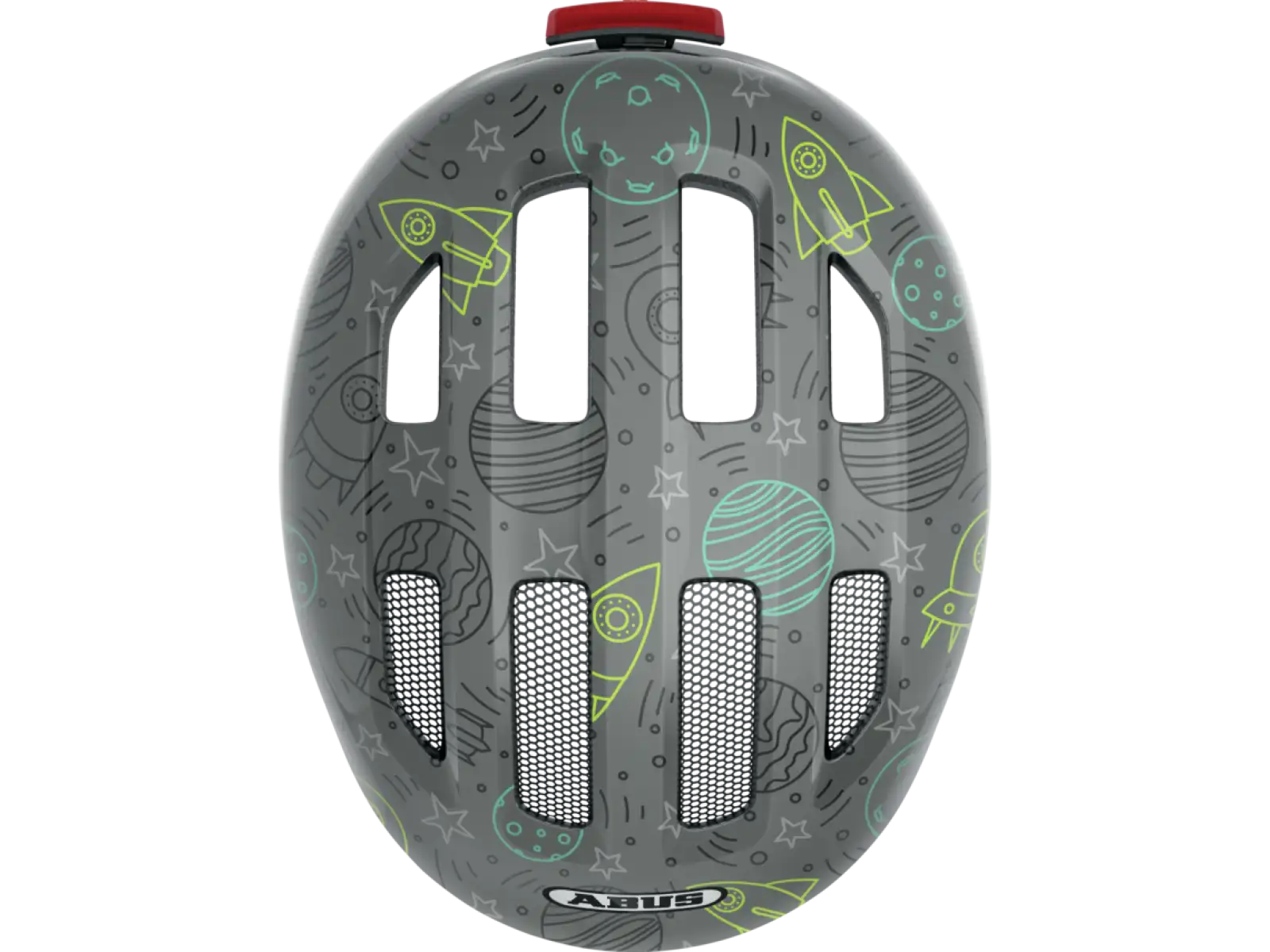 Abus Smiley 3.0 LED Kinderhelm Grey Space