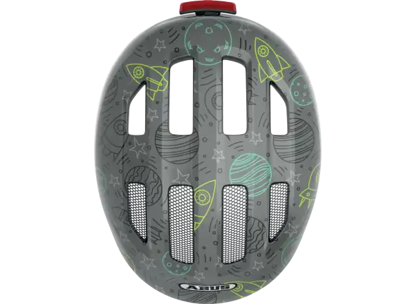 Abus Smiley 3.0 LED Kinderhelm Grey Space