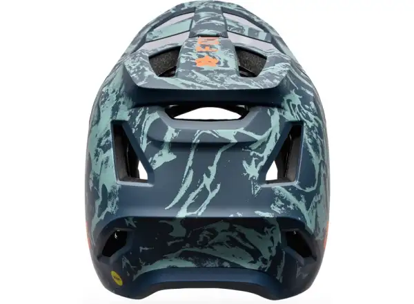 Fox Rampage Image Print Kinderhelm Arctic Blue