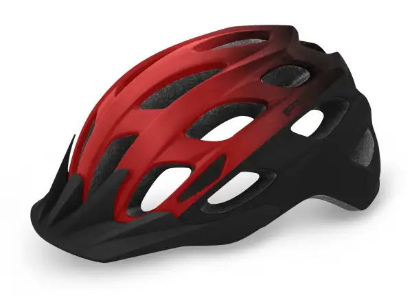 R2 Cliff Fahrradhelm rot