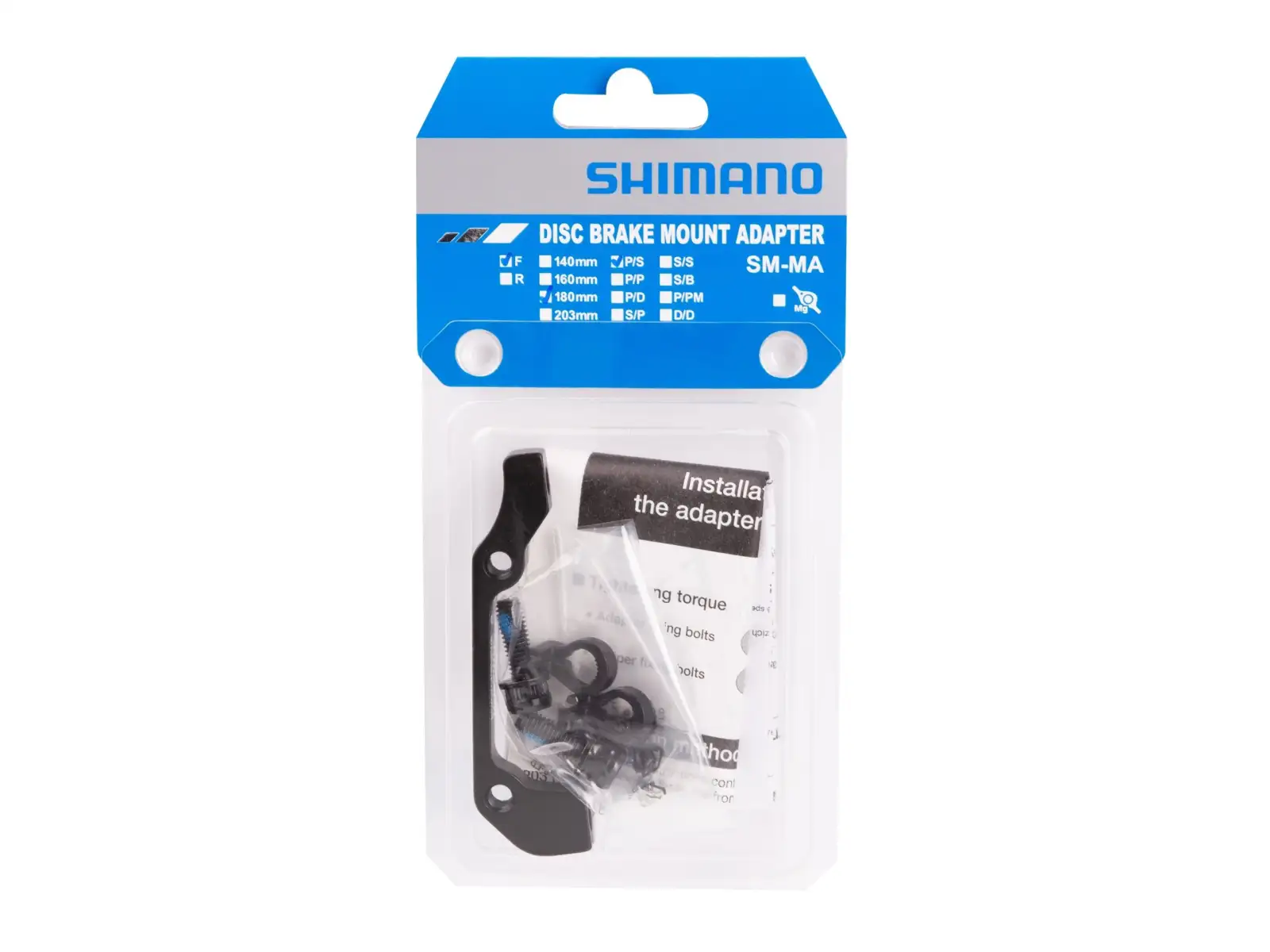 Shimano Adapter von PM auf IS Vorne 180 mm Hinten 160 mm