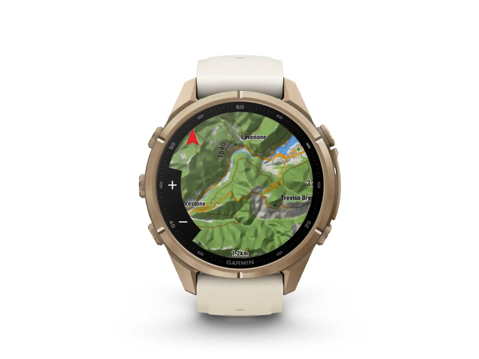 Garmin fenix 9 Pro inReach 43 mm Smartwatch Autumn gold titanium/Cream/french gray