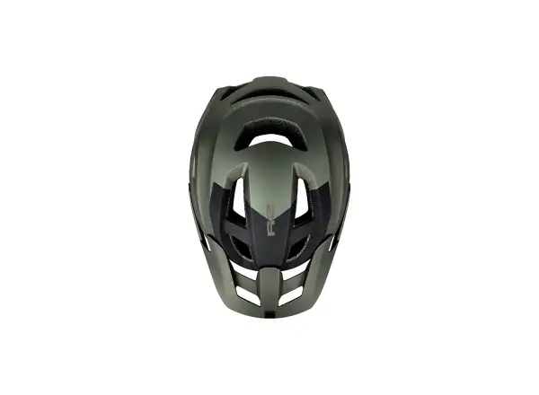 R2 Terraform Fahrradhelm dunkel olivgrün/schwarz