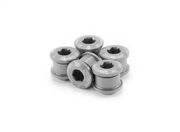 Garbaruk-Set von Schrauben für den Umwerfer Silber