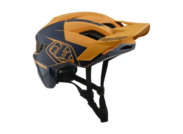 Troy Lee Designs Flowline SE MIPS Helm Hydro Mustard / Black Iris