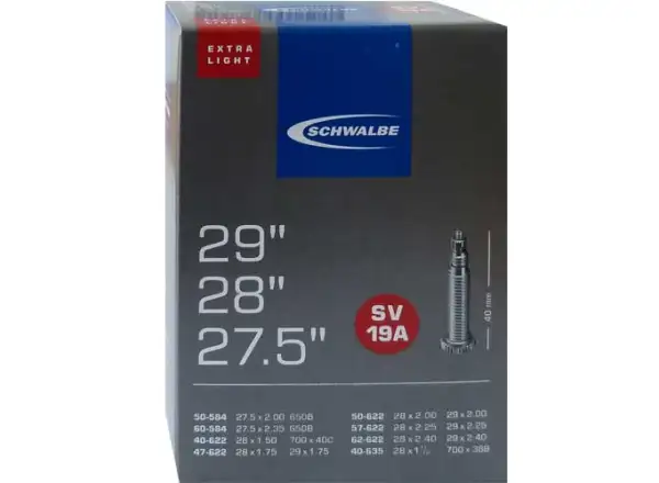 Schwalbe Schlauch MTB Extra Light 27,5"/28"/29" (Nr.19A)