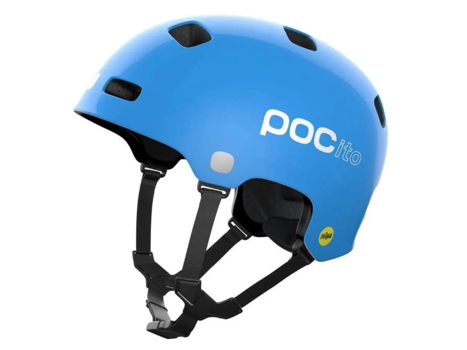 POC POCito Crane MIPS Kinderhelm Fluorescent Blue.