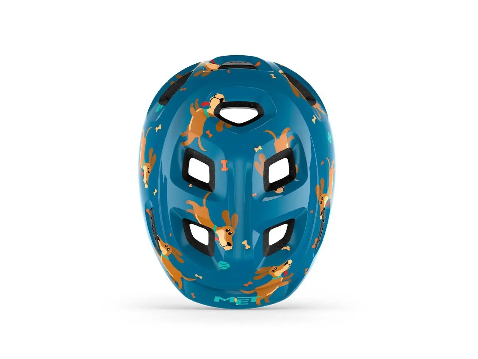 MET Hooray Kinderhelm Bluestone Dackel