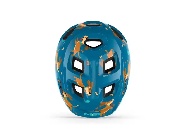 MET Hooray Kinderhelm Bluestone Dackel