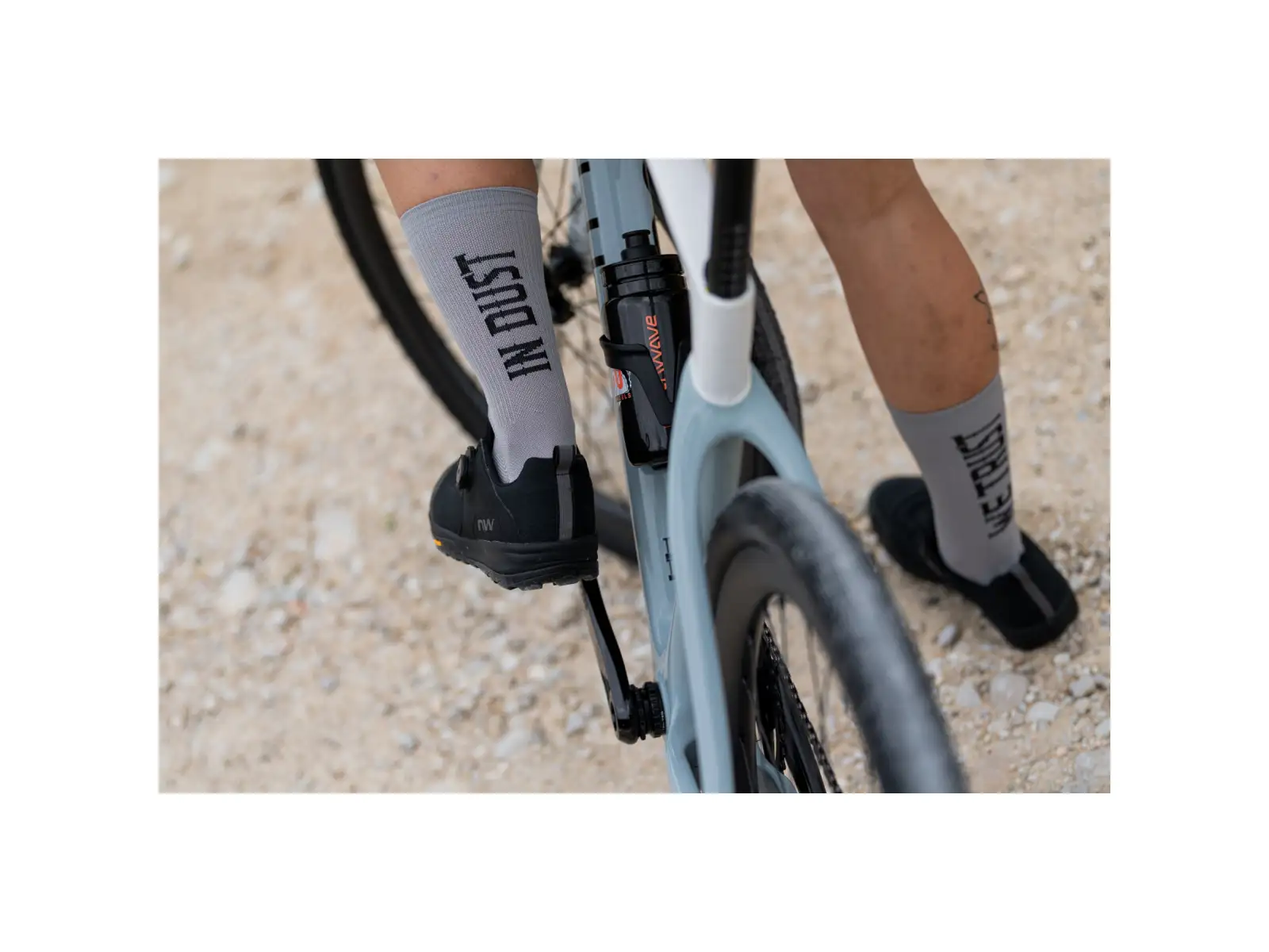 Northwave In Dust We Trust Fahrradsocken Light Grey