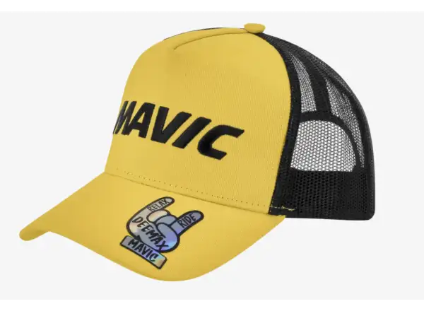 Mavic Trucker Kappe Black/Yellow